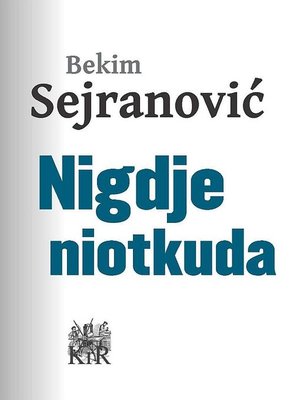 cover image of Nigdje, niotkuda